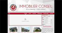 Desktop Screenshot of immobilierconseil.fr