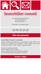 Mobile Screenshot of immobilierconseil.fr
