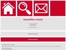 Tablet Screenshot of immobilierconseil.fr